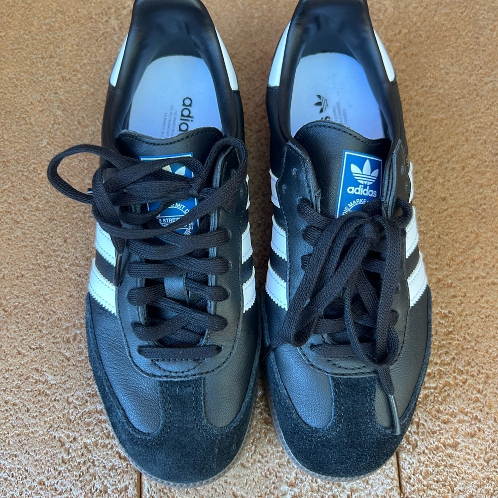 Adidas Classic Black and White Samba